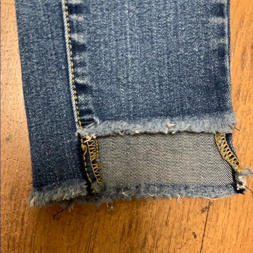 Mossimo mid rise skinny jeans size 0R - Picture 6 of 8